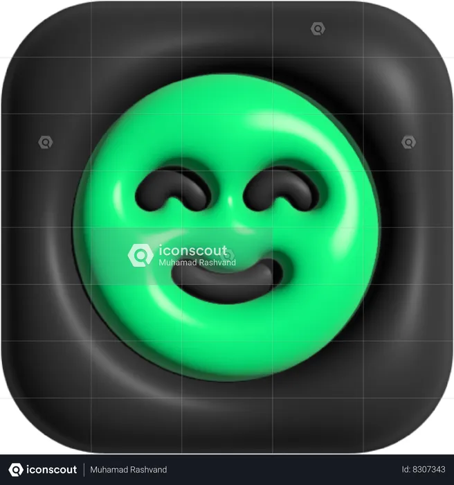 Feliz  3D Icon