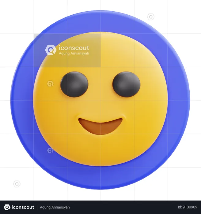 Emoji feliz  3D Icon