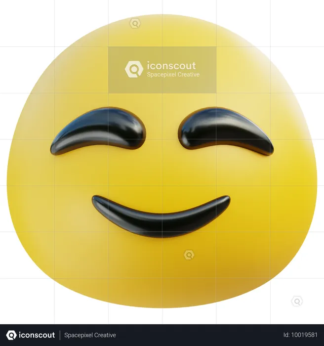 Emoji feliz Emoji 3D Icon