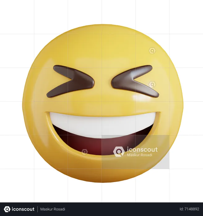 Emojis felices Emoji 3D Icon