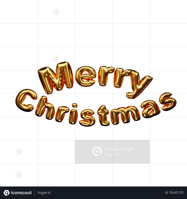 Feliz Natal  3D Icon