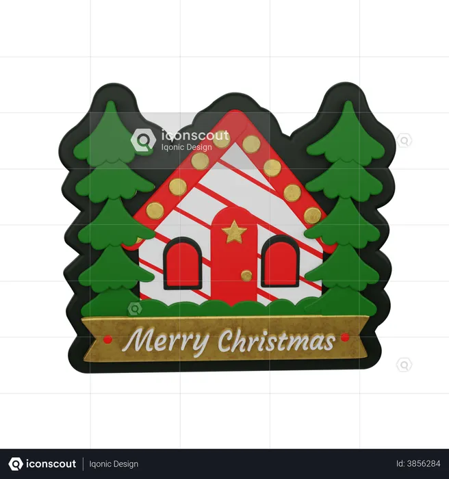 Feliz navidad  3D Sticker