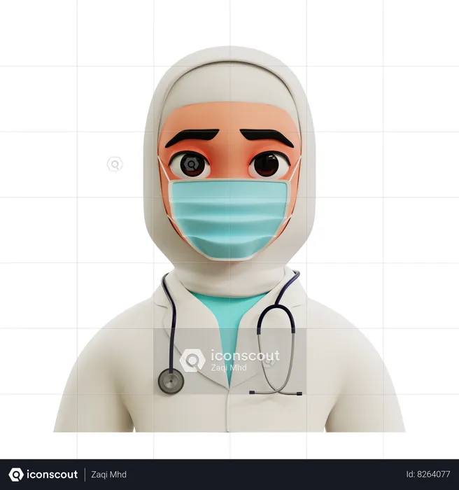 Female Doctor  3D Icon