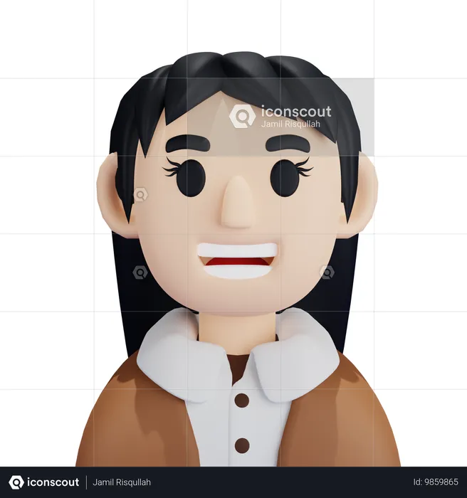 Female Teacher  3D Icon