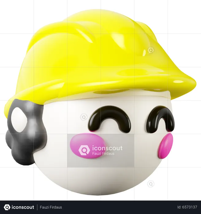 Female Worker  3D Icon