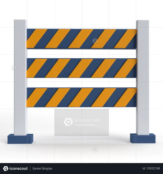 Fence  3D Icon
