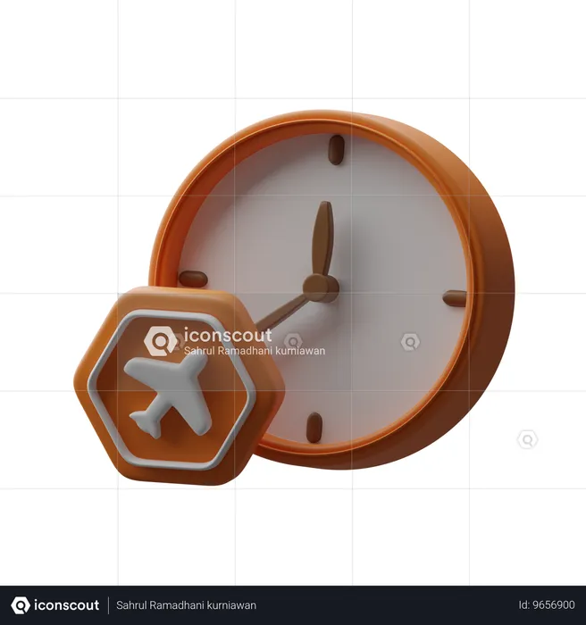 Período de férias  3D Icon