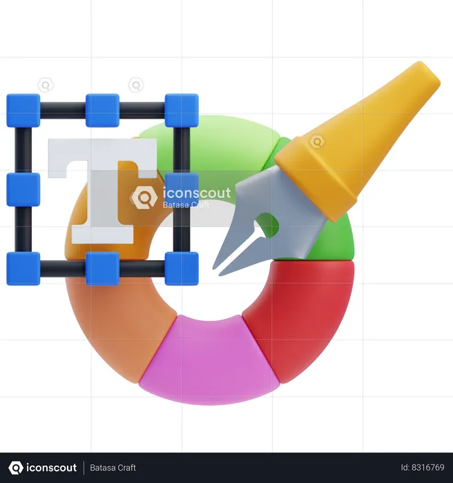 Ferramenta de projeto  3D Icon