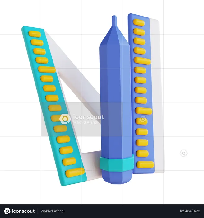 Ferramentas de geometria  3D Icon