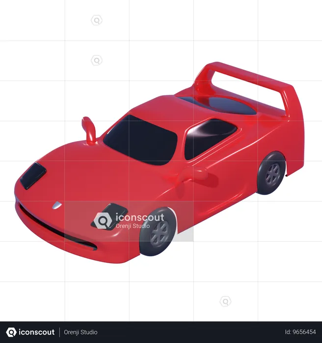 Ferrari  3D Icon