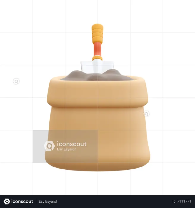 Fertilizer  3D Icon