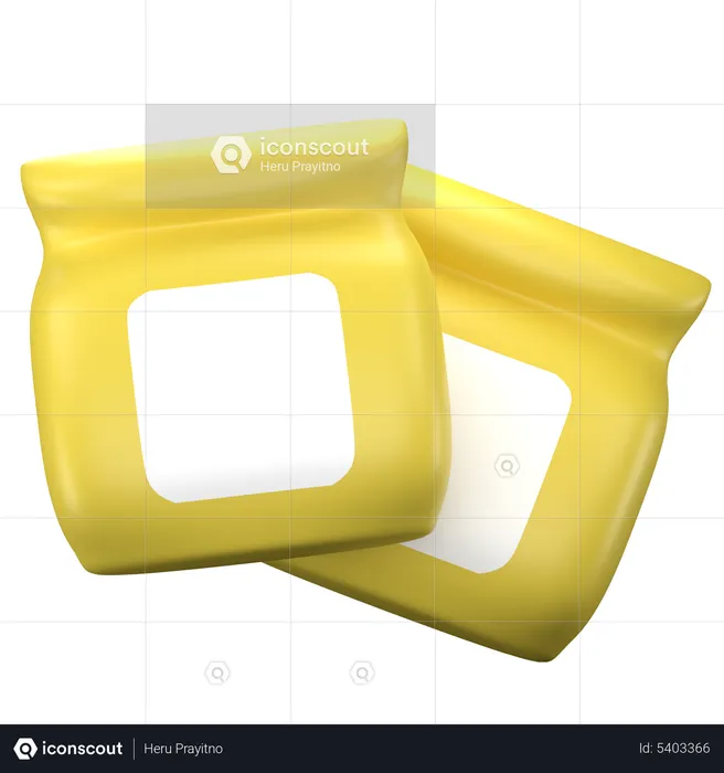 肥料袋  3D Icon