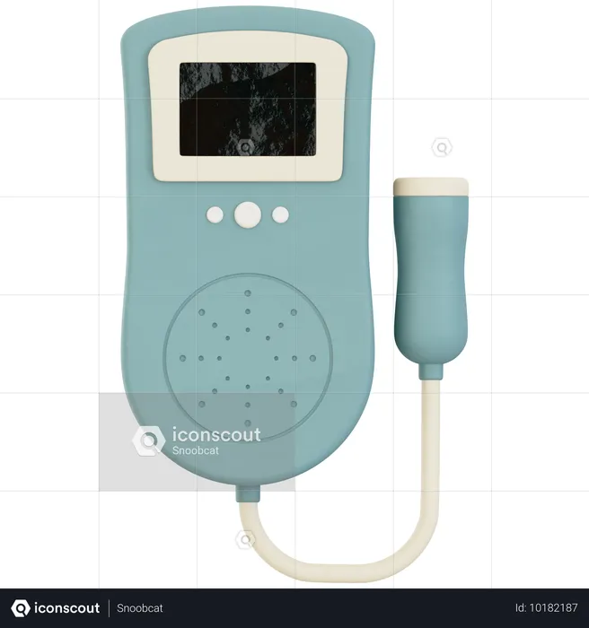 Fetal-Doppler  3D Icon