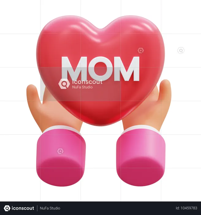 Fête des mères  3D Icon