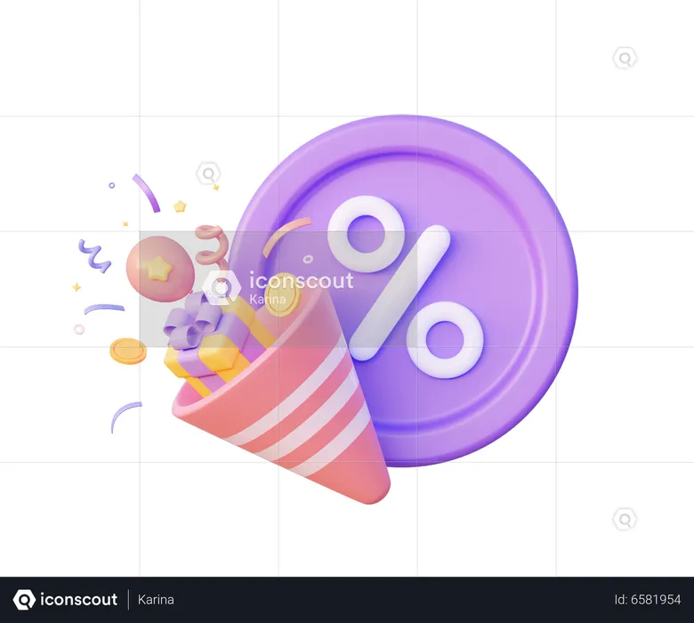 Bombe de table  3D Icon