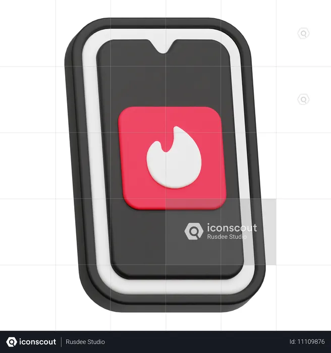 Feuer  3D Icon