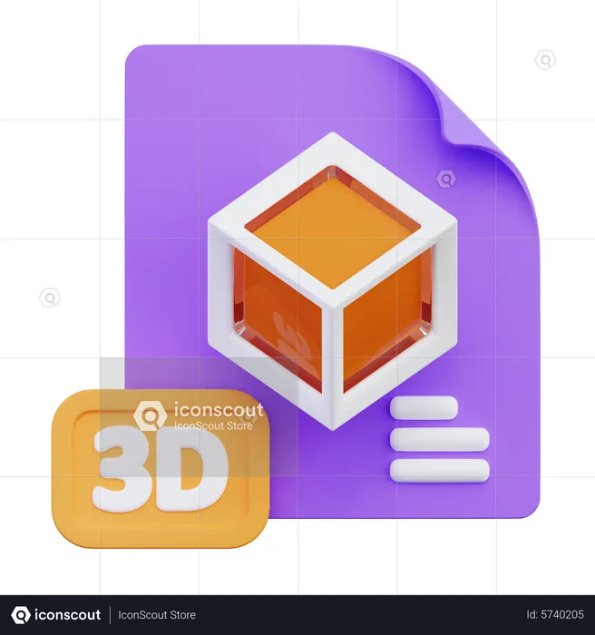 Fichier 3D  3D Icon