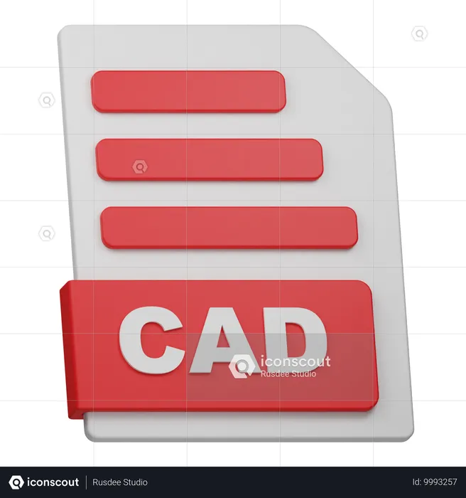 Fichier CAO  3D Icon