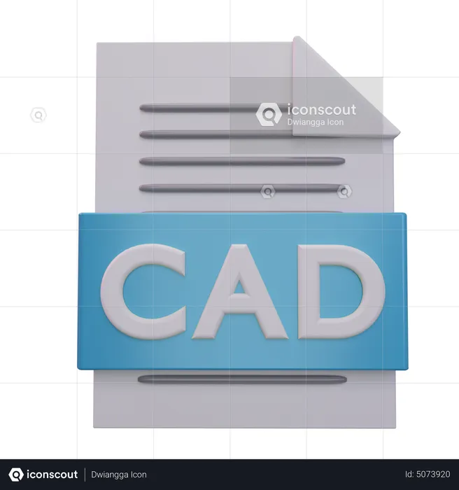 Fichier CAO  3D Icon