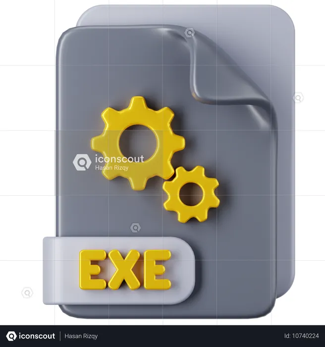 Fichier exe  3D Icon