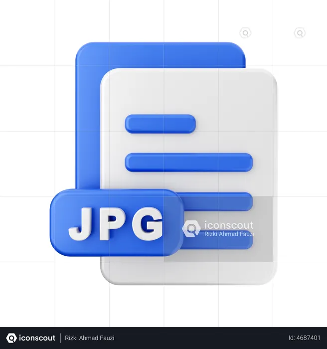 Fichier jpg  3D Icon