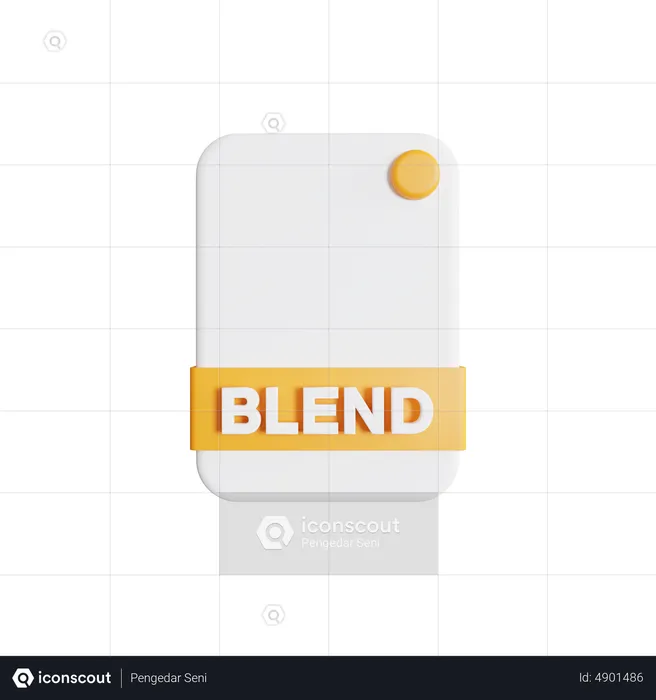 Fichier de mélange  3D Icon