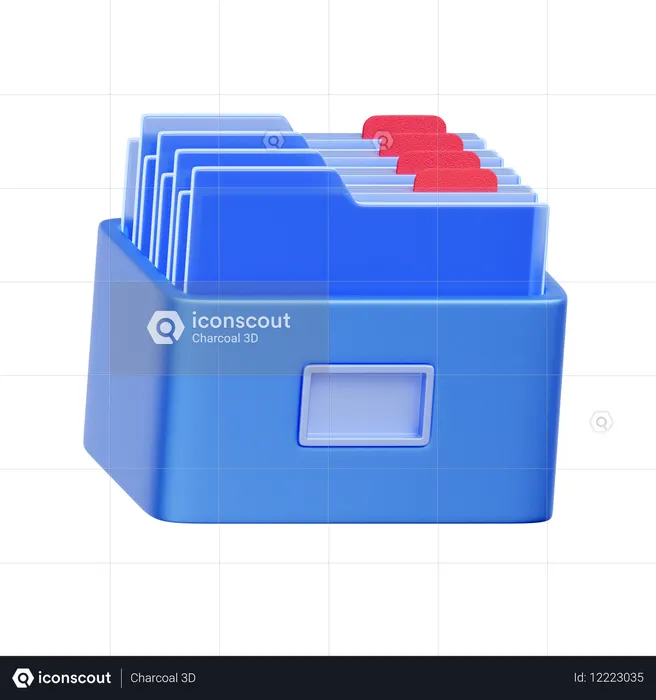 Organisation des fichiers  3D Icon