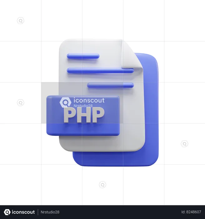 Fichier php  3D Icon