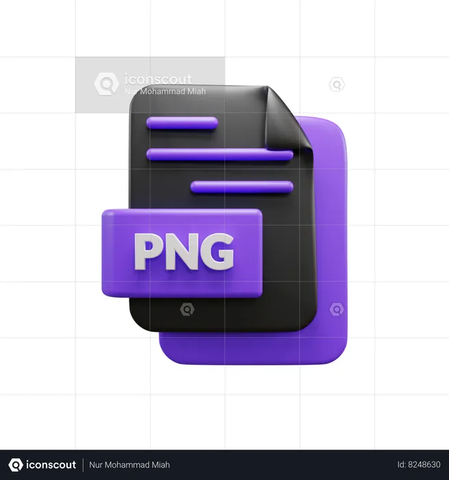 Fichier png  3D Icon