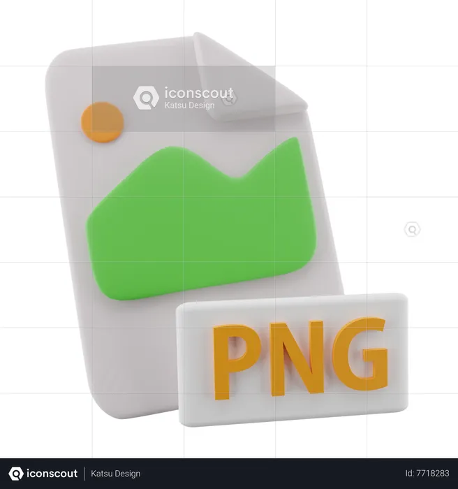 Fichier png  3D Icon