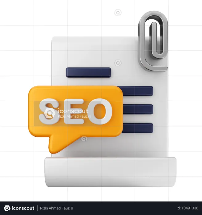 Fichier seo  3D Icon