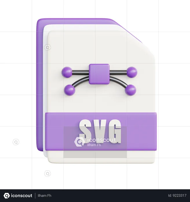 Fichier SVG  3D Icon