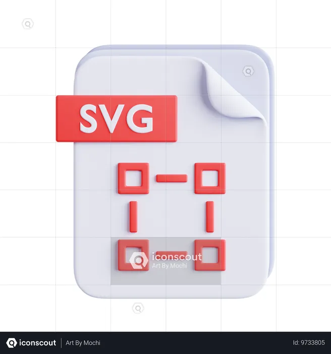 Fichier SVG  3D Icon