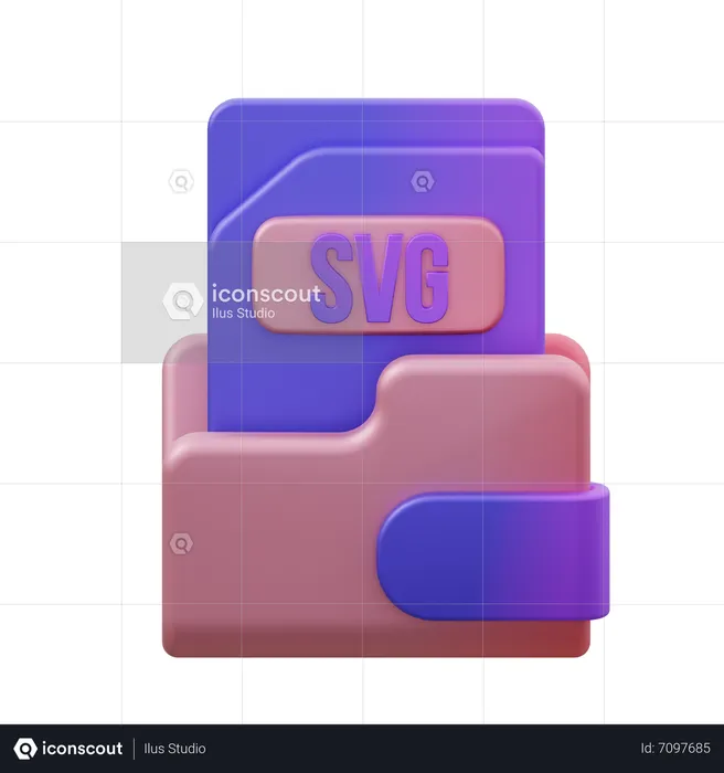 Fichier SVG  3D Icon