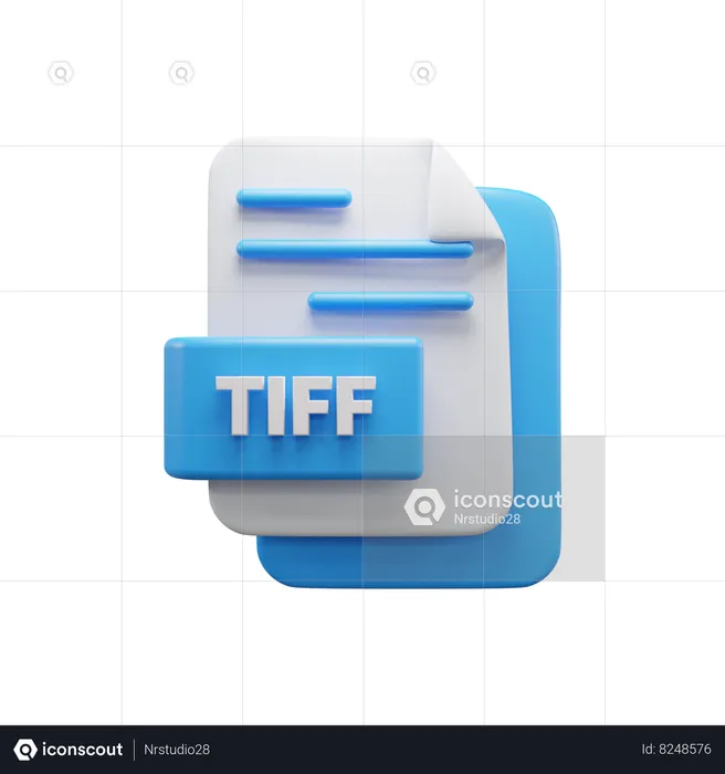 Fichier tiff  3D Icon