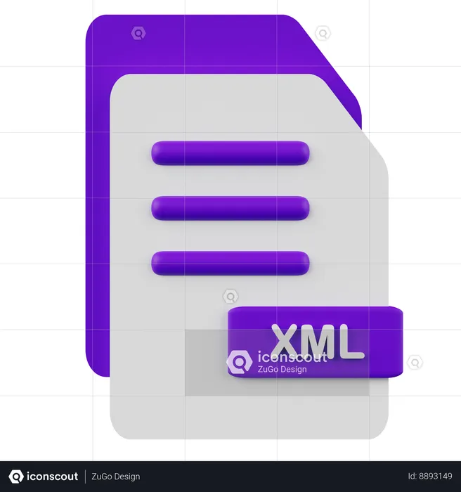 Fichier XML  3D Icon