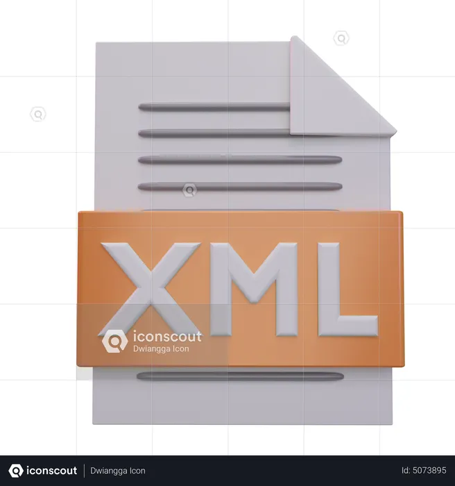 Fichier XML  3D Icon