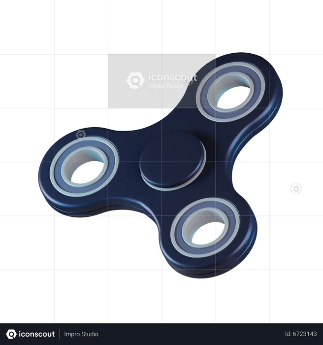 Fidget Spinner  3D Icon