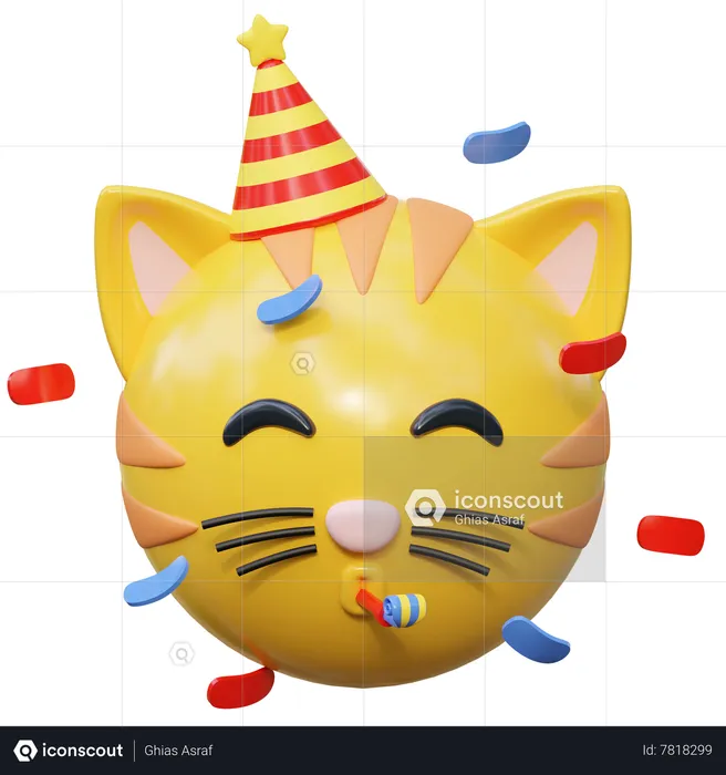 Fiesta Emoji 3D Icon