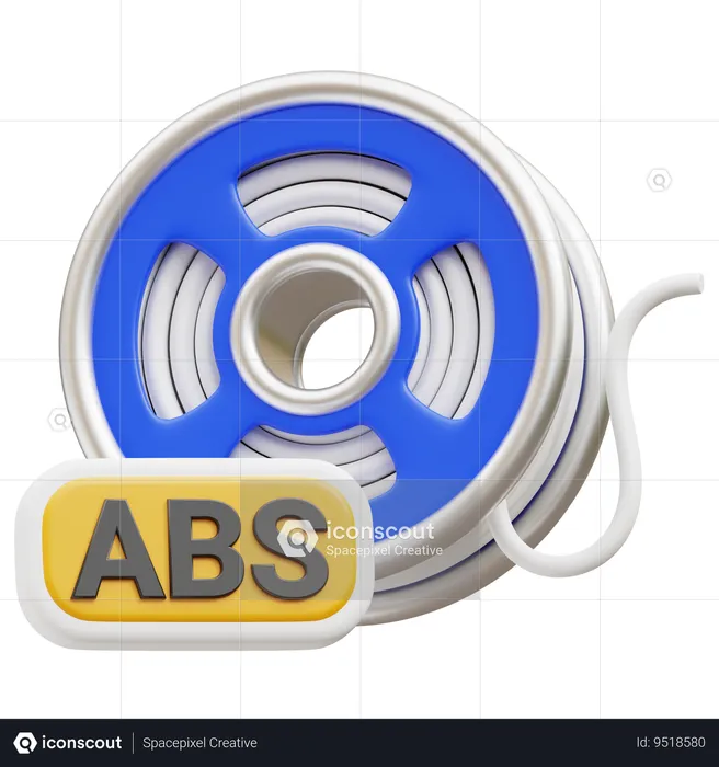 Filament ABS  3D Icon