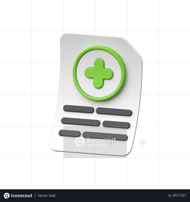 File Add  3D Icon