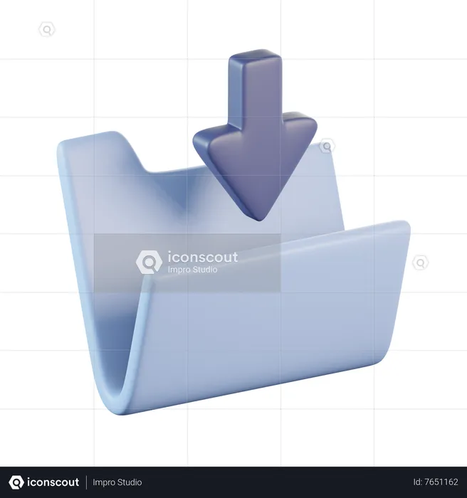 File Download  3D Icon