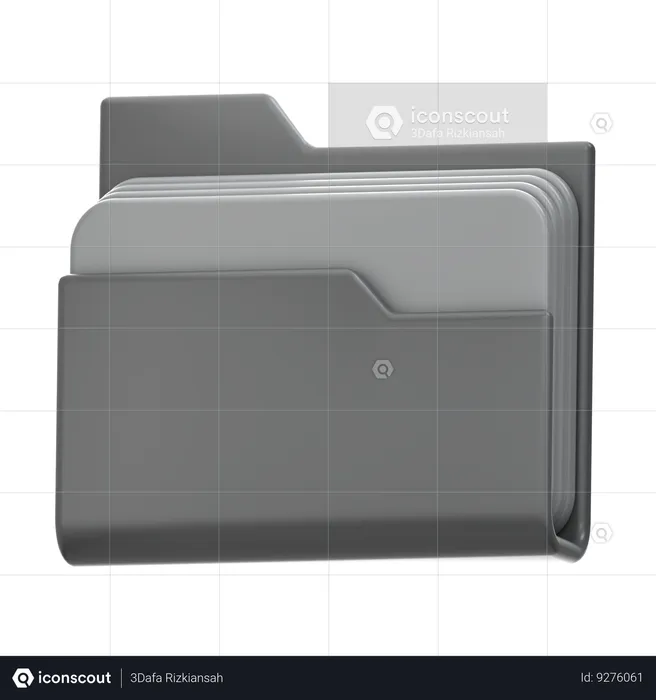 File Folder  3D Icon
