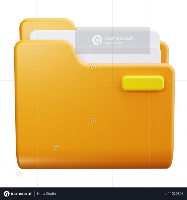 File Folder  3D Icon