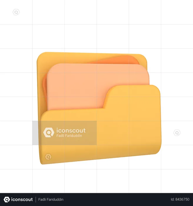 File Folder  3D Icon