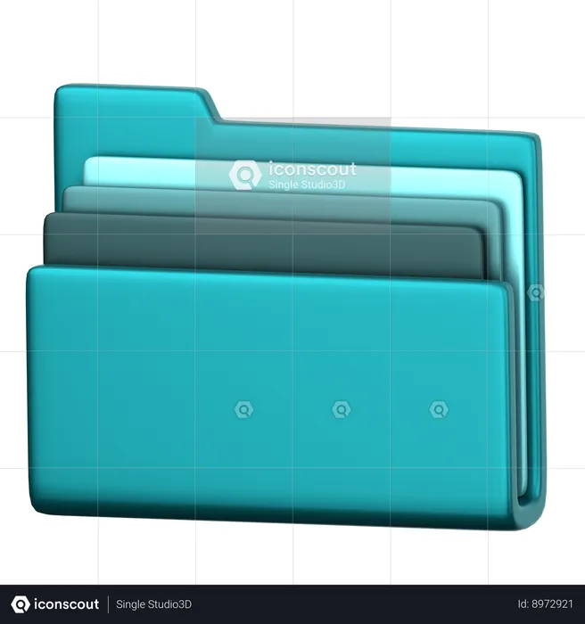 File Folder  3D Icon