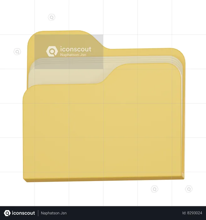 File Folder  3D Icon