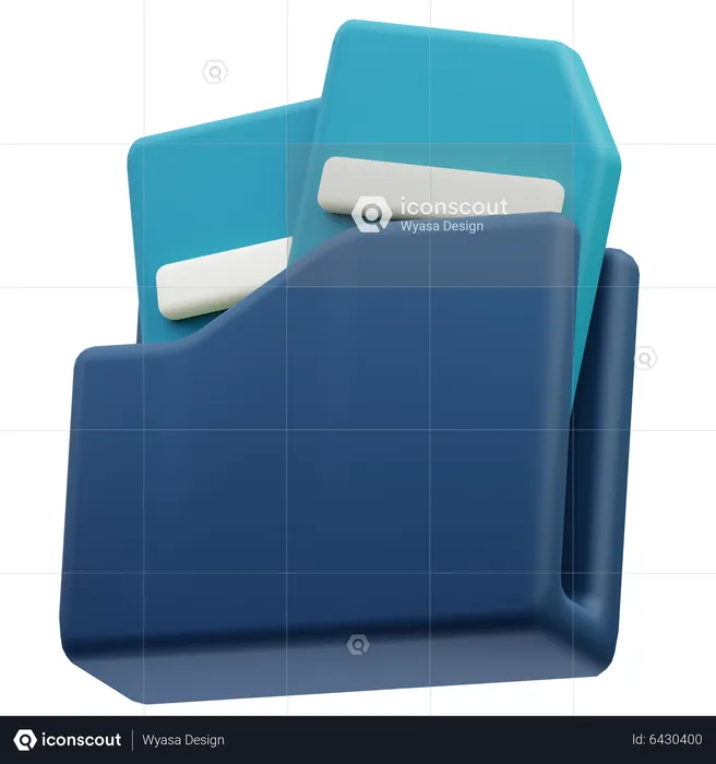 File Folder  3D Icon