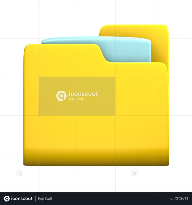 File Folder  3D Icon