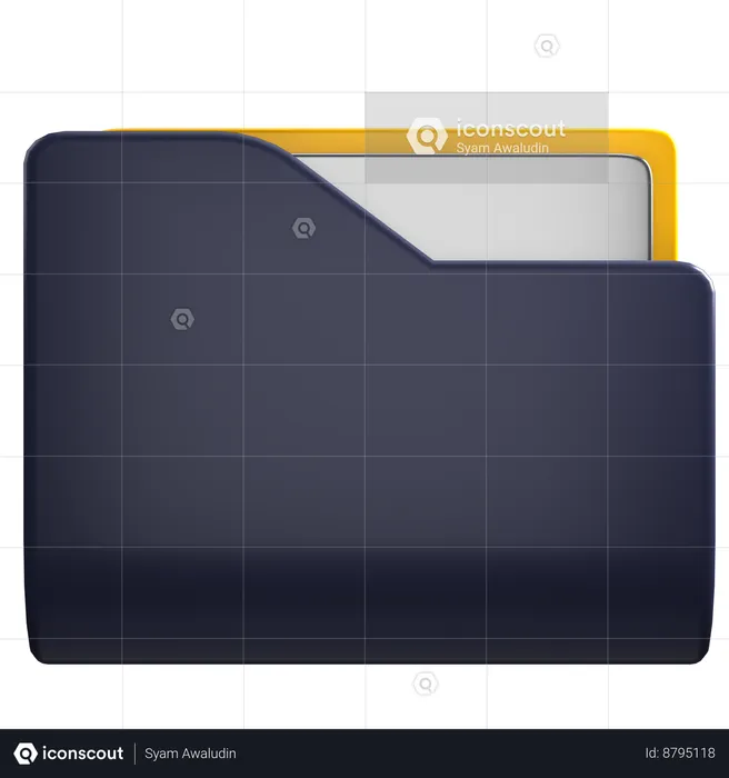 File Folder  3D Icon